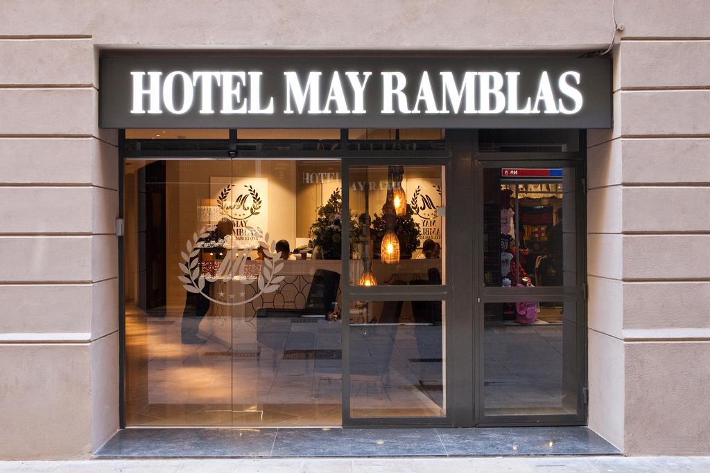 May Ramblas Hotel Барселона Екстер'єр фото